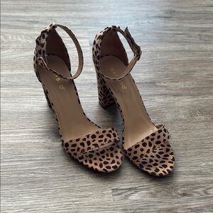 Cheetah Print Heels